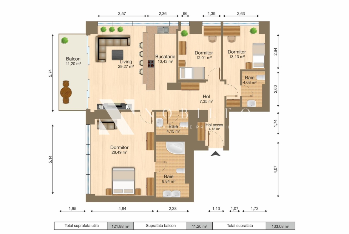 Apartments for rent Primaverii CP160458600 (16)