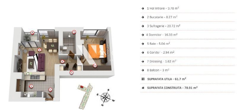 Apartments for rent Herastrau – Soseaua Nordului CP27871000 (12)