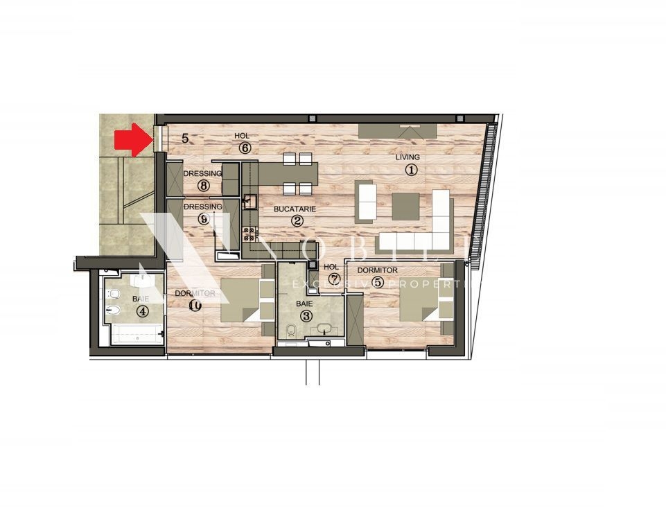 Apartments for rent Universitate - Rosetti CP44335900 (18)