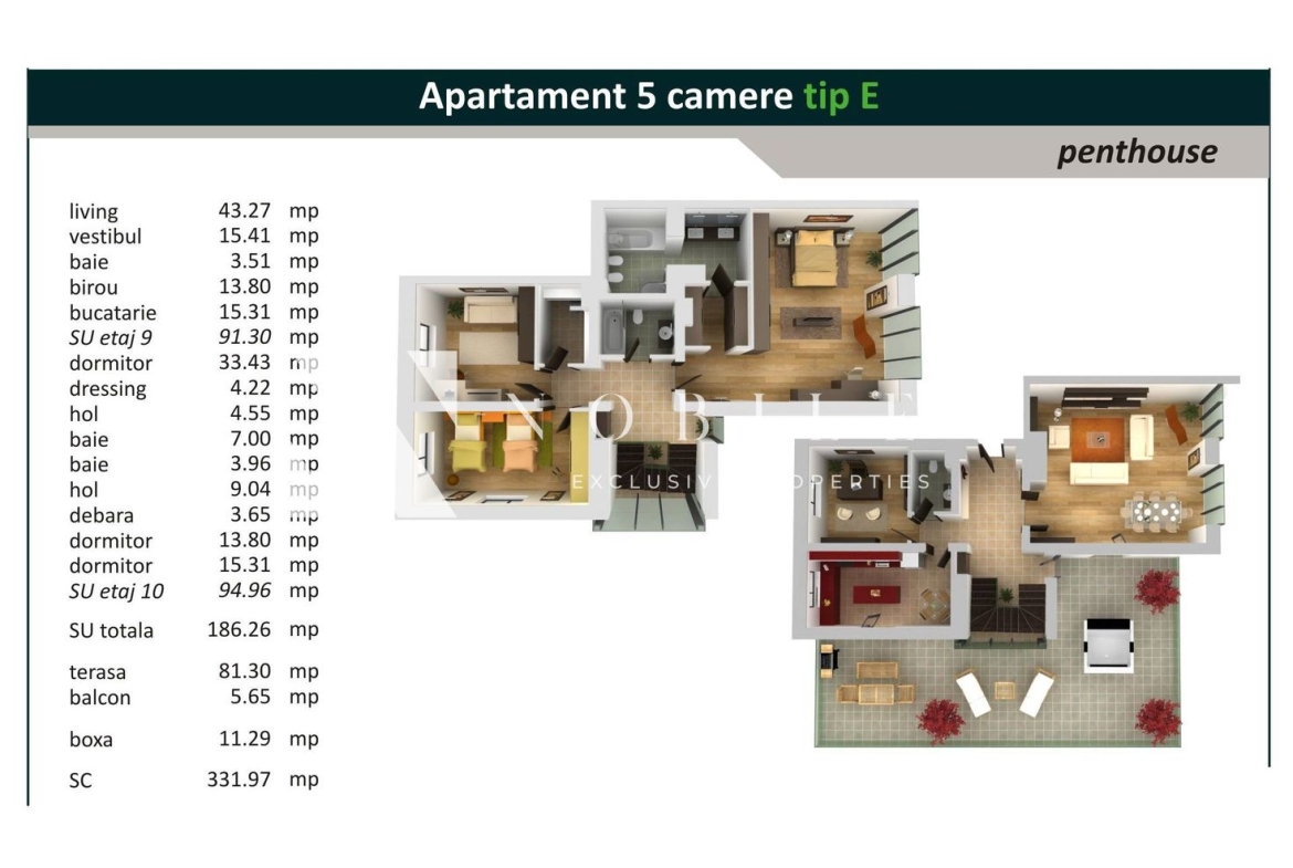 Apartments for rent Barbu Vacarescu CP63684000 (21)