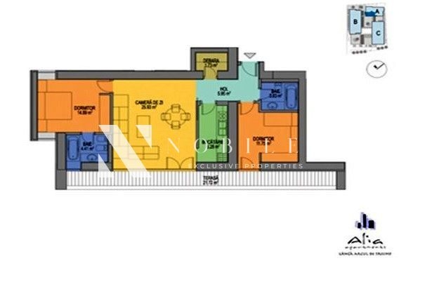 Apartments for rent Aviatorilor – Kiseleff CP74292900 (20)